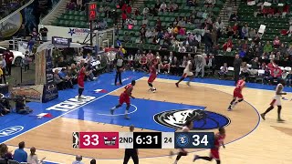 Jaylen Johnson rattles the rim on the finish [upl. by Ahsenahs]