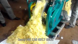 Aramid fiber 45mm cutting machine [upl. by Signe]