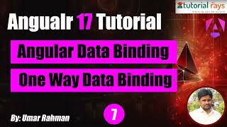 7 Angular 17 One Way Data Binding Learn with Practical Example  Tutorial Rays [upl. by Llimaj]