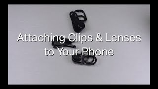 olloclip®  Attaching Clips amp Lenses to Your Phone [upl. by Clementia617]