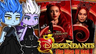 Disney Villains React To Descendants 4 The Rise Of Red  Gacha react [upl. by Anele]