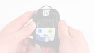 Dräger Pac® 6000  6500  8000  8500  Portable Gas Detection Operation [upl. by Beane45]