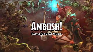 Ambush  DampDTTRPG BattleCombatFight Music  1 Hour [upl. by Kan783]