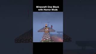 Minecraft One Block with Horror Mods The boiled one [upl. by Kylynn]