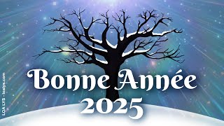 Bonne année 2025  Jolie carte virtuelle  arbre [upl. by Anor]