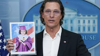 Matthew McConaughey Oscarwinning actor pleads for stricter US gun control laws [upl. by Idelson]