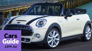 2016 Mini Convertible review  first drive video [upl. by Nosirrag]