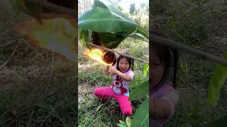 Survival Skills Angry sister with ants survival camping bushcraft outdoors [upl. by Combs106]