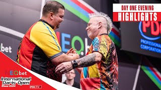 BACK FROM THE BRINK  Day One Evening Highlights  2024 International Darts Open [upl. by Cowey989]