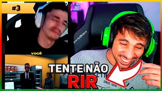 TENTE NÃO RIR NIVEL HARD PIUZINHO REACT PT03 [upl. by Joannes]