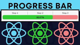 React Progress Bar for a MultiStep Form [upl. by Evie99]