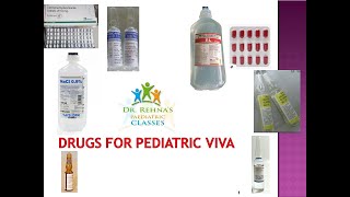 Drugs in Pediatrics for MBBS final year Practical Examination [upl. by Marsh]