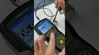 Aluminum thickness gageThickness measurement tutorials dial thickness gauge calibration procedure [upl. by Enialed]