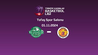 Bursa Uludağ Basketbol  Yalova Vip TKBL 8Hafta [upl. by Asquith487]