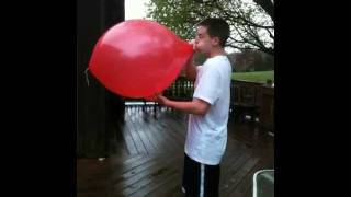 Balloon pops in kid’s face [upl. by Oates870]