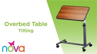 Tilting Overbed Table [upl. by Hercules]