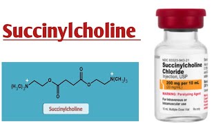 Succinylcholine Lecture  28 [upl. by Odinevneib814]