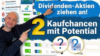 Dividenden Aktien ziehen an 2 Kaufchancen mit Potential [upl. by Arrehs]