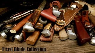 Fixed Blade  Hunting Knife Collection [upl. by Ramos953]