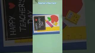 Happy teachers day greeting card handmade  DIY  Teachers day popup card ideas [upl. by Ajim]