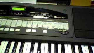 Ahlborn H6 Sakralkeyboard DEMO [upl. by Ellenwad]