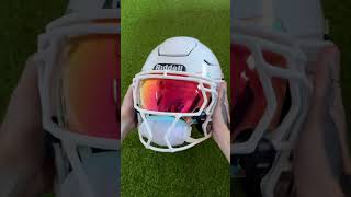 SHOCVisors Zero G Visor on a Riddell SpeedFlex fyp foryou foryourpage football gridiron [upl. by Allix640]