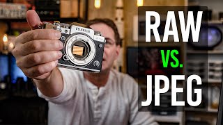 Fujifilm Cameras RAW vs JPEG [upl. by Preuss516]