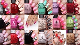 20 Easy Valentines Nail Art Ideas  20 Valentine Heart amp Lace Nail Compilation byNAILSBYCAMBRIA [upl. by Geraud]