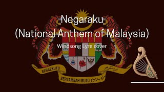 Negaraku National Anthem of Malaysia Windsong Lyre cover [upl. by Rainah631]