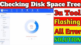 checking disk free space 3utools  checking disk free Error  3utools flashing error  All Error [upl. by Darom]