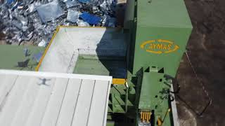 Aymas Continuous Baler for Steel Scrap [upl. by Urata]