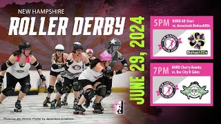 NH Roller Derby Double Header 62924 [upl. by Halika748]