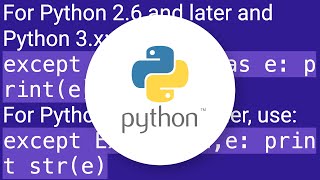 How do I print an exception in Python [upl. by Eremaj111]