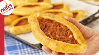 Pidecileri Aratmayan Lezzet 💯 2 Tepsi Dolusu Kıymalı Mini Pide 👌🏻😋 [upl. by Assertal673]