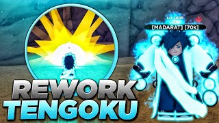 ESSE É O NOVO PODER DO TENSEIGAN NO SHINDO LIFE REWORK TENGOKU [upl. by Kerge]