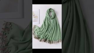 New winter collection of stole design latest collection shorts viral video Aliafashionideas [upl. by Sidonnie449]