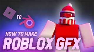 HOW TO MAKE ROBLOX GFX  BLENDER 28  PAINT RIG  2022 [upl. by Adnarb]