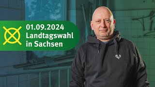 Clubbetreiber Steffen Kache zur Landtagswahl 2024 [upl. by Adnarim91]