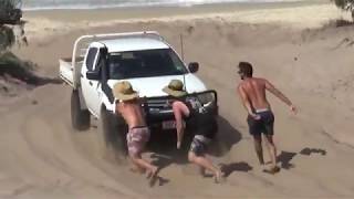 UP HILL TROUBLES AT NGKALA FRASER ISLAND [upl. by Gussi]