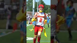 Summer Nationals Youth Flag Football Tournament at Hall of Fame Stadium in Canton Ohio Recap Video [upl. by Balliol]