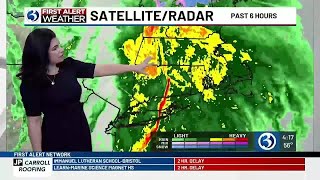 Technical Discussion A First Alert Weather Day as heavy rain strong winds move into CT [upl. by Namdor]