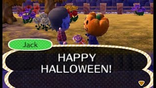 Animal Crossing New Leaf  Welcome amiibo Playthrough Part 8 Trick or Treat [upl. by Rybma]