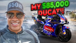 RIDING MY 1600CC HAYABUSA TO BUY A 85000 MOTOGP DUCATI [upl. by Leary141]