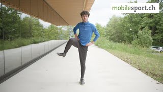 Running – Good Practice Warmup mit Stabilität und Mobilität Mobilität  Hüfte Hürdenläuferin [upl. by Attelrak380]