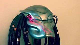 Making a Predator Bio Mask Resin Mask Helmet [upl. by Herates394]