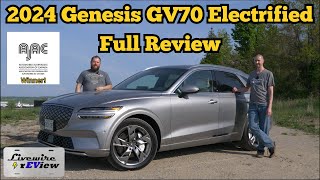 2024 Genesis GV70 Electrified Review [upl. by Angle]