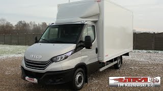 2022 Iveco Daily 35S16 Kontener 8palet 30160KM  tmkotomotopl [upl. by Glick]