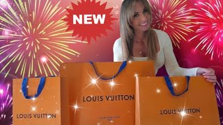 LOUIS VUITTON NEW RELEASE SHOCKING UNBOXING BAG HAUL [upl. by Valdis]