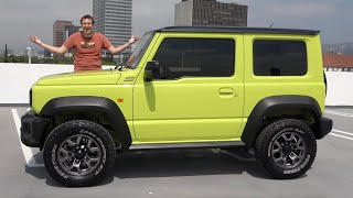 The Suzuki Jimny Is the Affordable OffRoader America Needs [upl. by Tlihcox706]