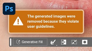 Generative Fill “Images Removed” Error EASY FIX  Photoshop [upl. by Ania]
